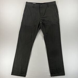Volcom Corpo Class Pants Men’s Size 34x32 Gray Straight Leg Skater Chino
